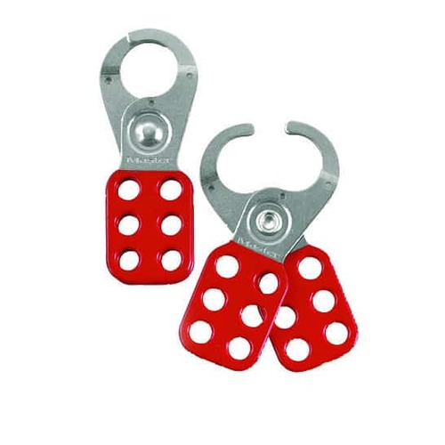 Safety Lockout Hasp 25mm - Red