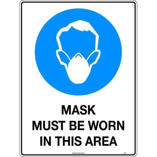 Sign Mask Must Be Worn In This Area