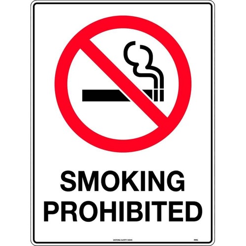 Sign Smoking Prohibited