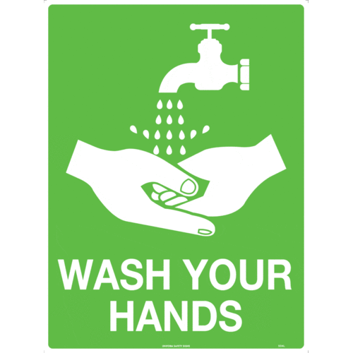 Sign Wash Your Hands