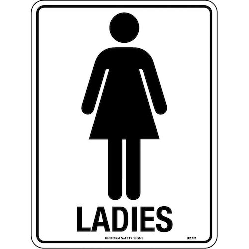 Sign Toilet Ladies