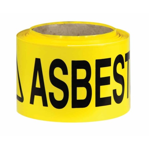 Caution Asbestos Barrier Tape