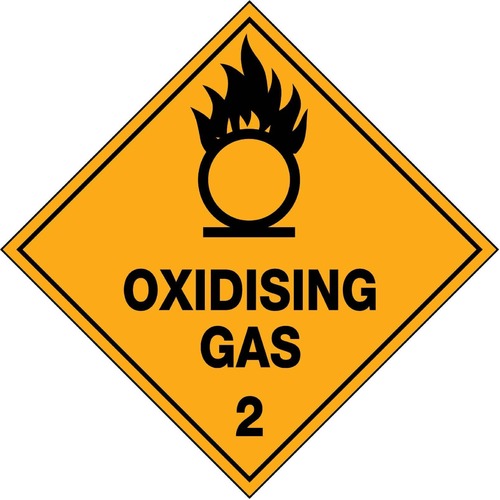 Sign Oxidising Gas 2