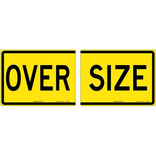 Sign Oversize (2 Pieces)