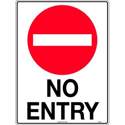 Sign No Entry