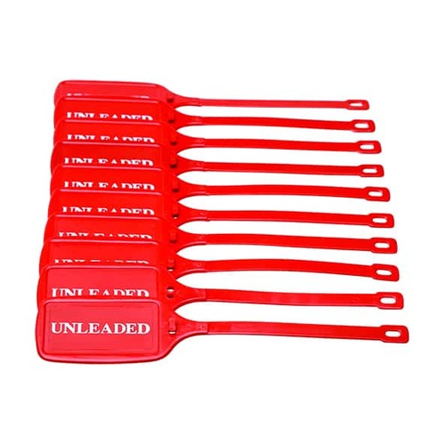 Unleaded Twist Lock Fuel Tags 210 x 50mm