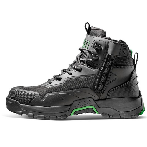 FXD WB-6 Safety Boot Mid Cut Composite Toe (Black)