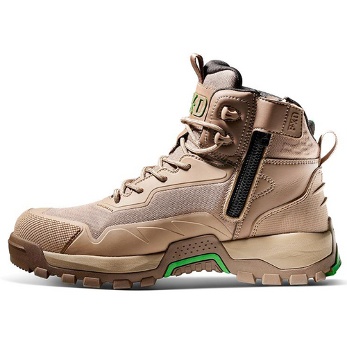 FXD WB-6 Safety Boot Mid Cut Composite Toe (Stone)