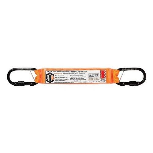 Linq Shock Absorber 450mm with Fixed Karabiners